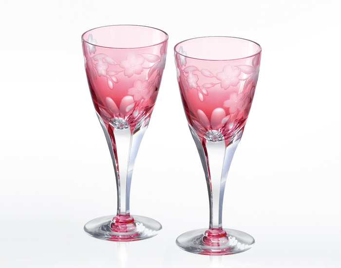 A pair of Wine Glasses Cherry, Product