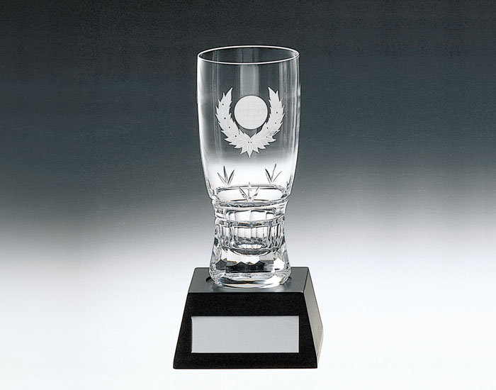 Crystal Trophy Cup of Praise, Personalized Crystal Cup Trophy