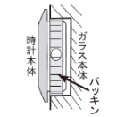 時計本体を外してください