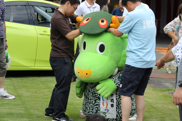 まいりゅう君とじゃんけん大会